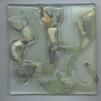 Zonder Titel Glas lood 10cm-10cm 2003